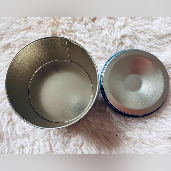 Vintage 70s Current Hummingbird Rose Honeysuckle Tin - Picture 5 of 6